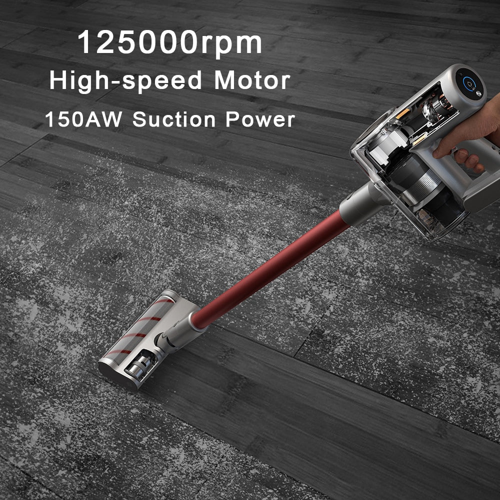 2022 Dreame V11 Handheld Vacuum Cleaner For Home Car Wireless Sweeping 25000Pa Strong Cyclone Suction Multi Brush Dust Catcher